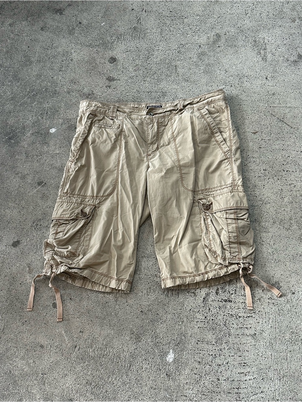 VTG Ralph Lauren Polo Jeans Co Bermuda Cargo Cotton Shorts - Y2K